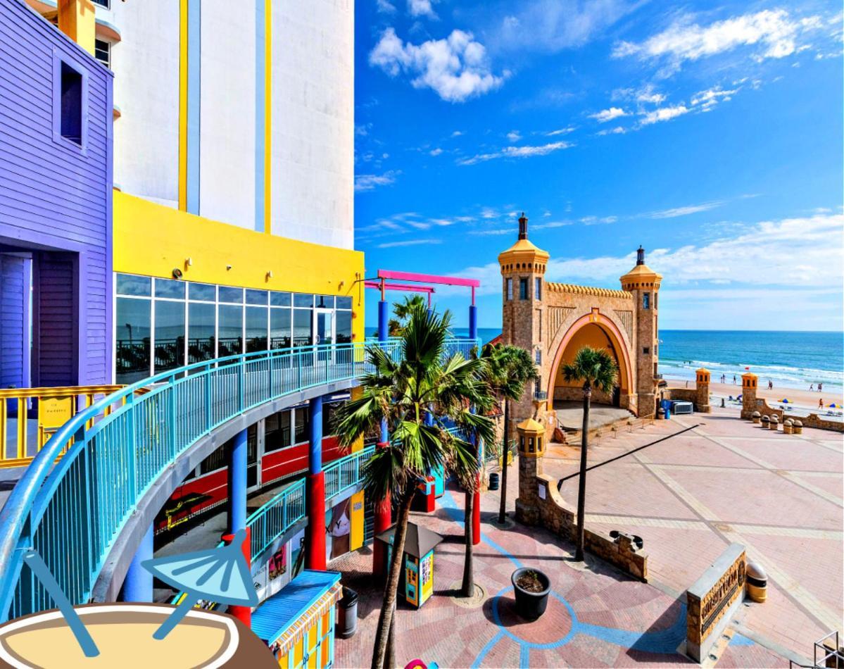 2 Bedroom Direct Oceanfront Wyndham Ocean Walk Daytona Beach 2226-0 דייטונה ביץ' מראה חיצוני תמונה