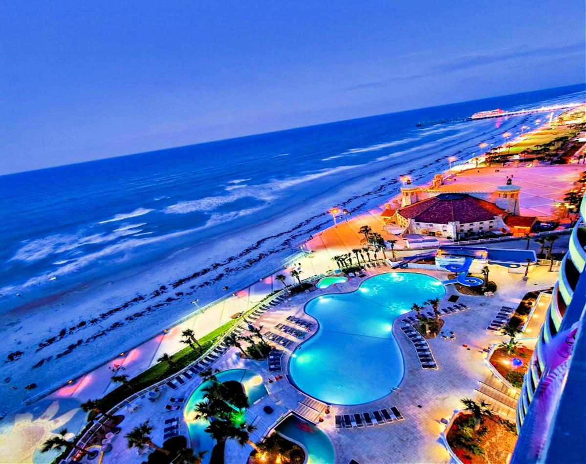 2 Bedroom Direct Oceanfront Wyndham Ocean Walk Daytona Beach 2226-0 דייטונה ביץ' מראה חיצוני תמונה